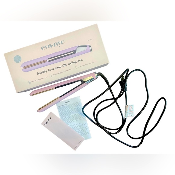 Eva NYC Healthy Heat Nano Silk Styling Iron - Picture 2 of 3